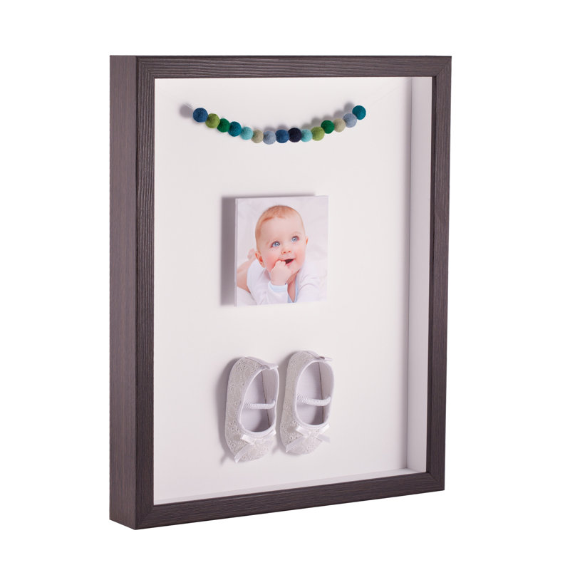 Wood Matte Shadow Box Picture Frame, Ivory