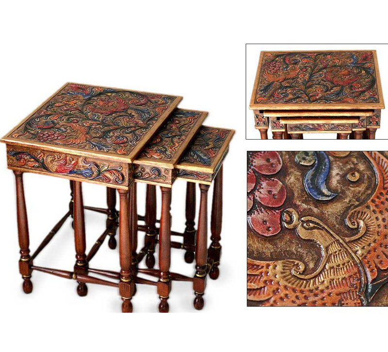 Kaiya Solid Wood Nesting Tables