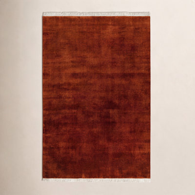 Clio Hand-Woven Gray Wool Rug