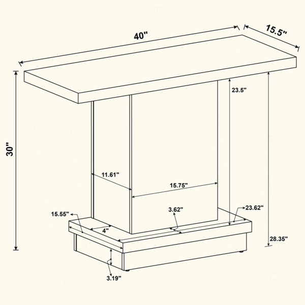 Dimensions du produit