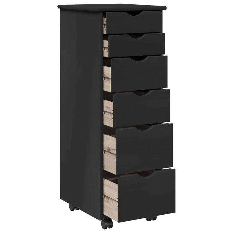 File Cabinet, Black