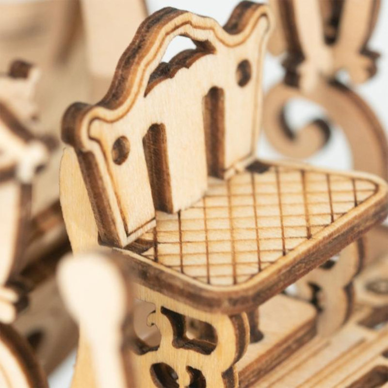 Casse-tête bricolage 3D - calèche - 182 pièces