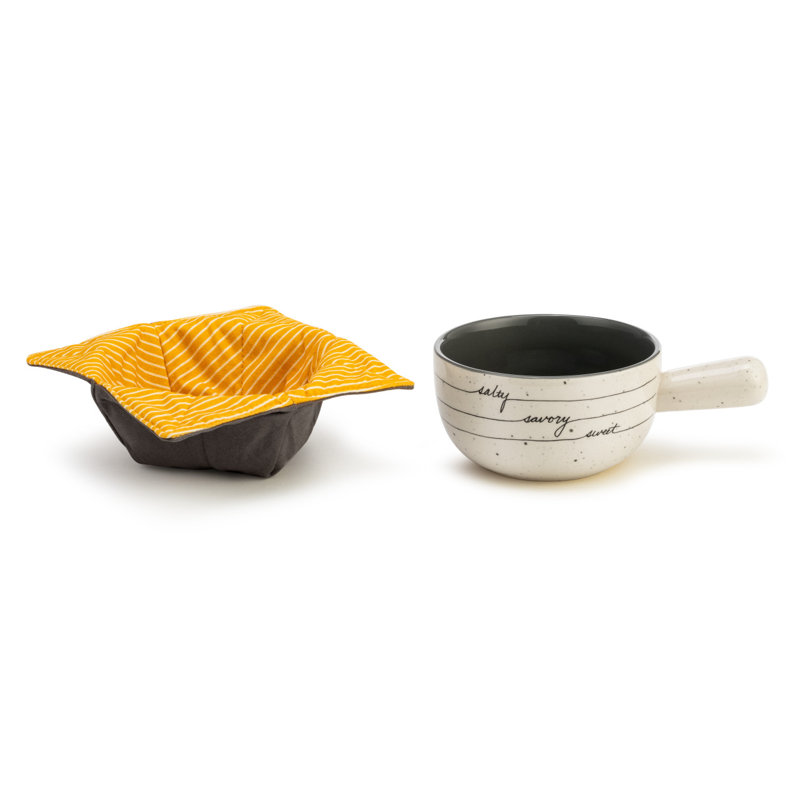 2 Piece Savory Soup Bowl Set