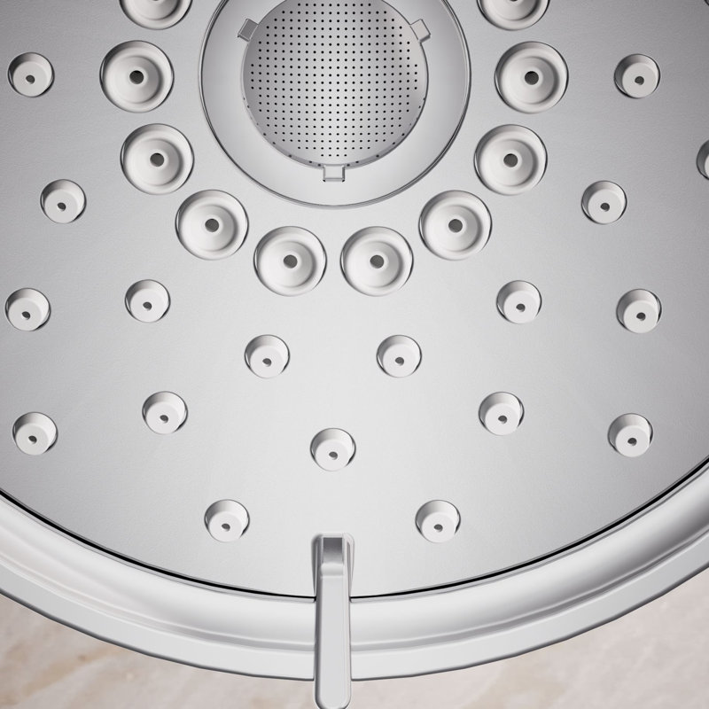 Kohler Purist 1.75 Gpm Multifunction Wall Mount Showerhead, Three Spray Settings, 5.5" High Pressure Spray Head