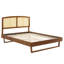 Lit plateforme avec pieds angulaires Sierra Cane and Wood-1857392539-1759010178