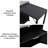 Versatile Outdoor Cabinet With Foldable And Extendable Worktop Matte Black