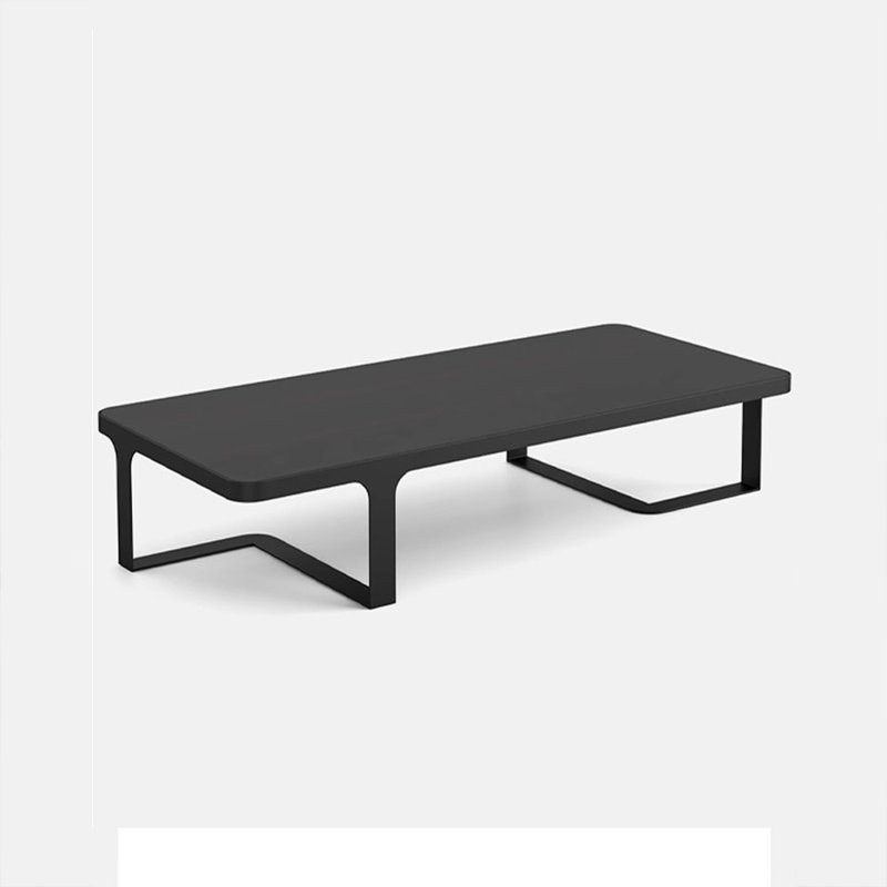 Creative light luxury coffee table, 12.2" H x 55.11" L x 27.95" W