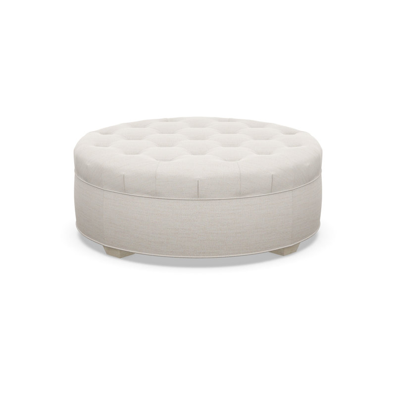 Round Ottoman, Sandstone, 2243-80