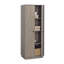 Armoire de rangement, finition grise