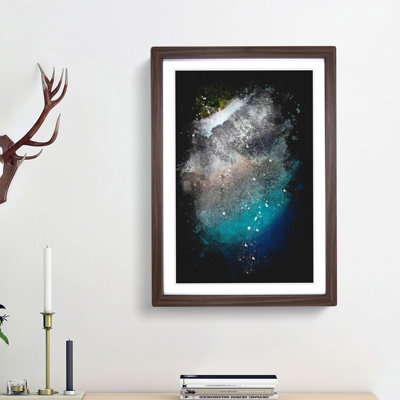 Adugovaa Magu in Kihaadhoo Maldives - Framed Print