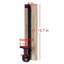 2 Piece Metal Wall Candelabra Set