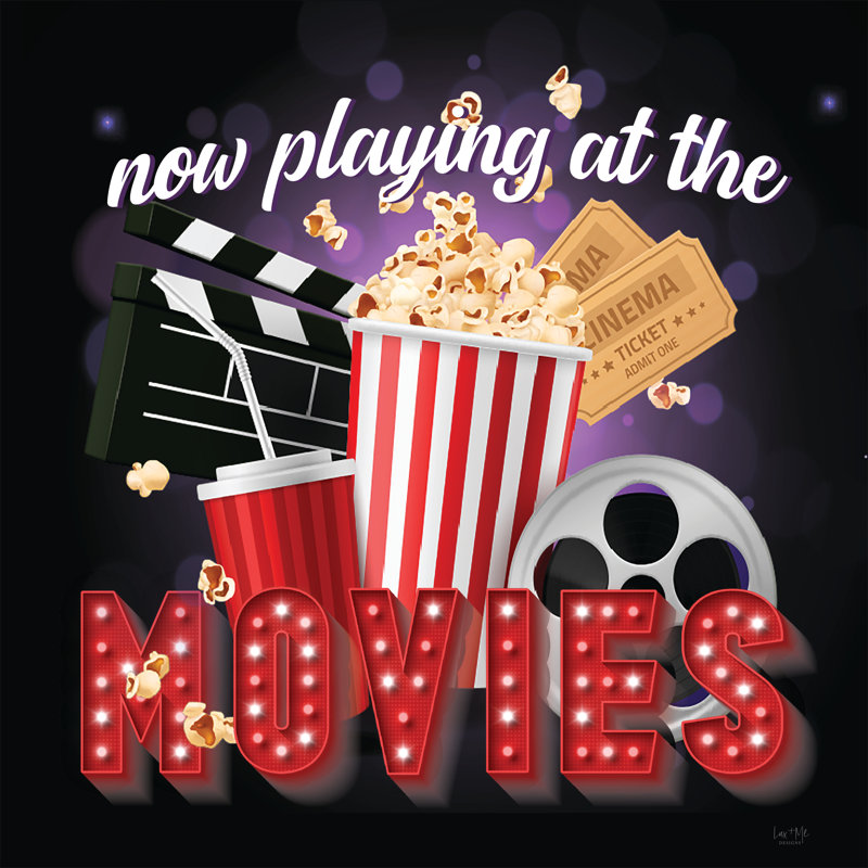 Maintenant jouant au cinéma, H 36 po x l 36 po