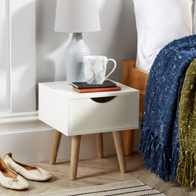 Kennedy 1 Drawer Bedside Storage Table
