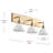 Claverack 3-Light Mental Shade E26 60W Dimmable Adjustable Farmhouse Vanity Light Fixture-1664178628