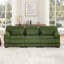 Canapé surdimensionné 3 places Cloud Couch, velours côtelé vert-1884769287
