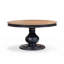 Table de salle à manger ronde en pin récupéré 60 po Winslow