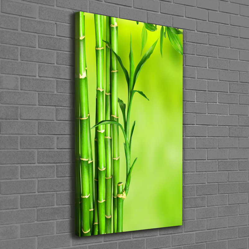 Pagar Bamboo - Wrapped Canvas Print
