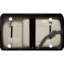 Baignoire autoportante en acrylique, 49 po x 28 po, carré japonais, noir brillant, trop-plein et drain, style japonais, configuration