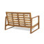 Causeuse et table basse Belge-1098385287