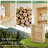 17"W X 5.6"D X 20"H Wall Niche Recessed Solid Wood Rectangle Wall Cabinet