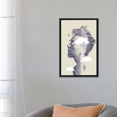 «Double Exposure Hair IV», impression sur toile