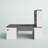 Ocke Foldable and Modular U-Shaped Executive Desk with Built-In Electrical Outlet-894319875