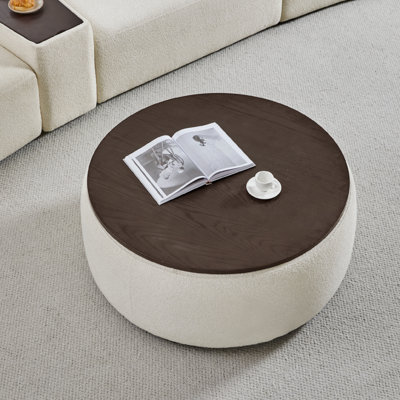 Aneika Round Storage Ottoman