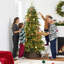 Multicolore sapin de Noël illuminé pré-éclairé