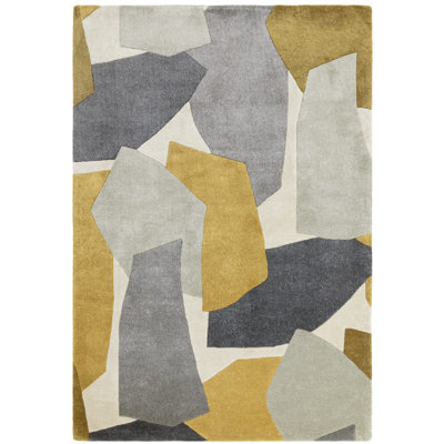 Mitrea Rectangle Abstract Hand Woven Dhurrie