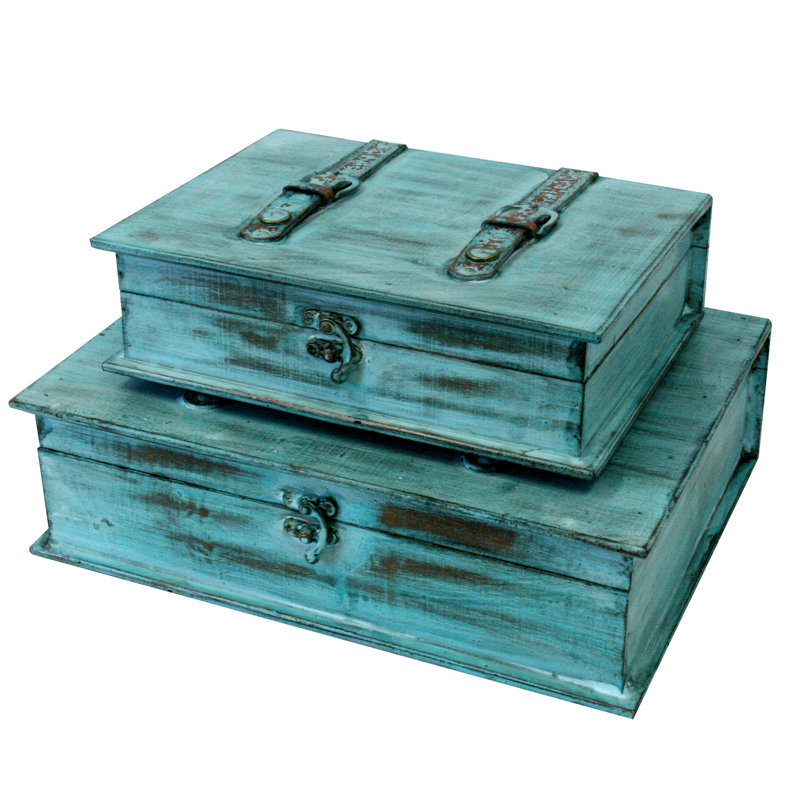 Wooden Book Box