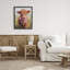 Coquette Trotting Cow Floating Frame, design by Nina Blue-2126286335-2126286328