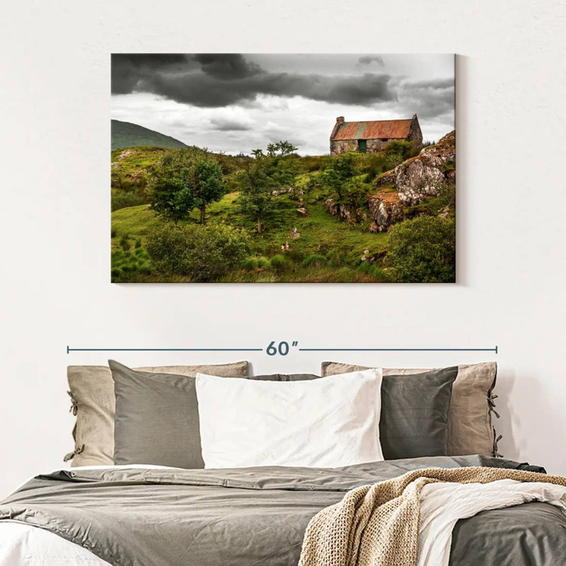 Alvord Irish Village Cabin, H 32 po x l 48 po