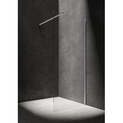 Christopherson 2000 mm H Frameless Wet Room Glass Screens