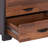 Eloy Walnut & Espresso Finish Accent Table