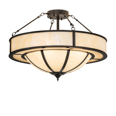 36" Wide Toulouse Inverted Pendant