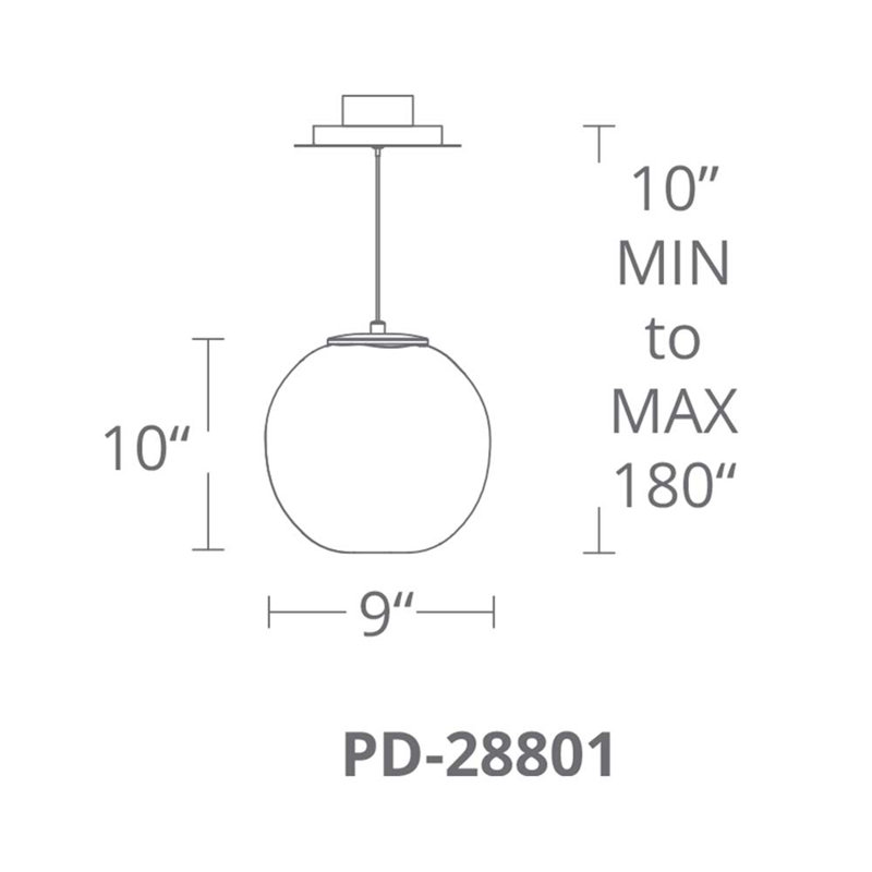 Cosmic 1 - Light LED Pendant