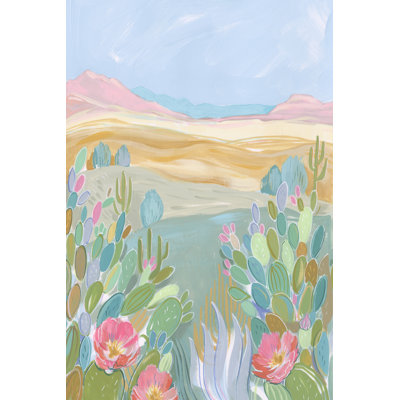 «Lennarth Pastel Desert I» sur toile par Laura Marr
