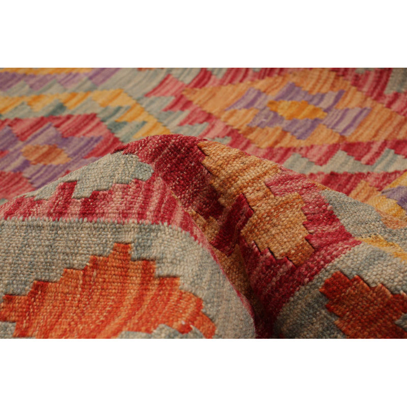 Tapis unique en laine nouvel âge 5 pi 9 po x 7 pi 7 po