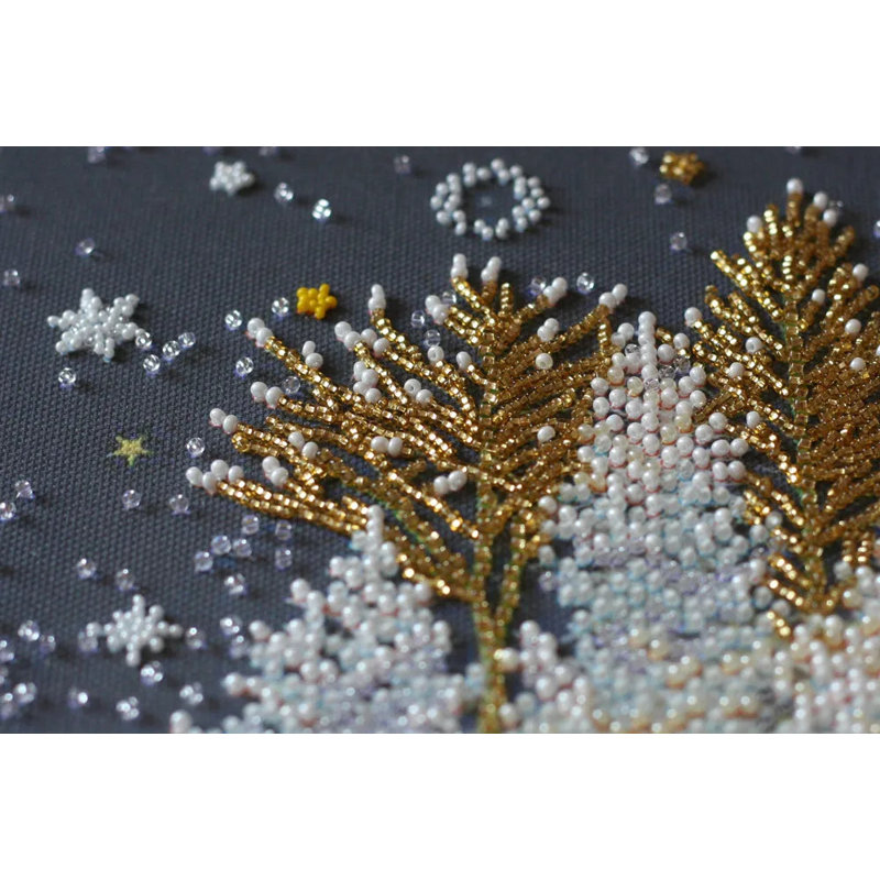 Abris Art Bead Embroidery Kit - Christmas tale
