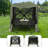 7 Ft. W x 7 Ft. D Fibreglass Pop-Up Gazebo