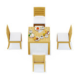 Atnas Outdoor 5 - Piece Teak Dining Set
