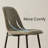 Folmar 35" W 5-Piece Round Dining Set with Gloss Finish and Chenille Chairs-95092255