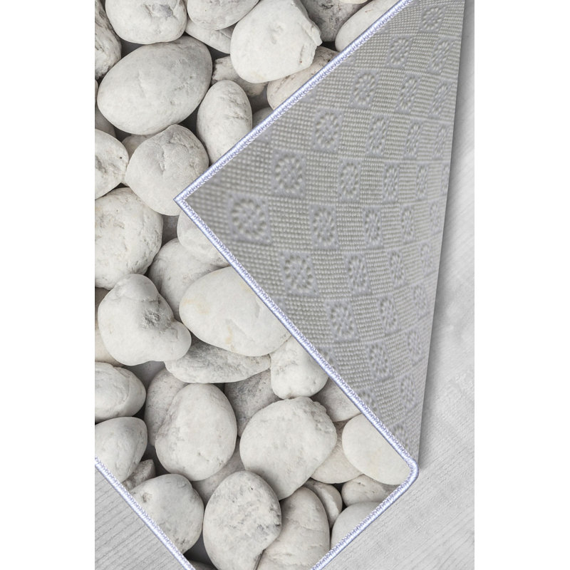 Soft & Durable Area Rug, 5.2 x 7.5 Feet, 100% Polyester, 650 g/m², 0.3 in Pile Height | Non-Slip PVC Dot Underside | Machine Washable, 3D Digital Print | Perfect for Living Room, Bedroom & Office Decor