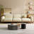 Italian Simple Cream Style Beige Sofa
