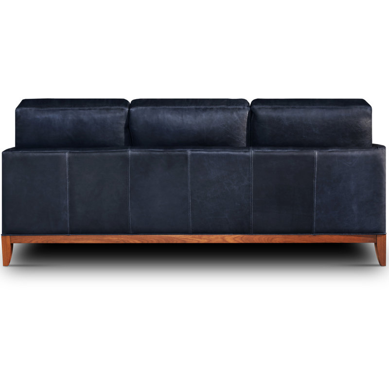 Aventador Leather Sofa, Ivory (Cartier), Ash Honey
