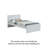 Modern White Twin Bed