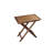 Kevin Rectangular Teak Outdoor Folding Bistro Table