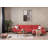 Velvet L-Shaped Sectional Right Hand Facing