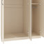 Allington 3 Door Manufactured Wood Wardrobe With Mirror-117110773