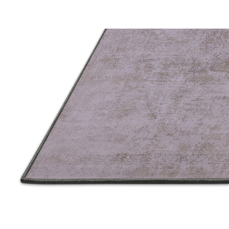 Tapis oriental gris Mireille, Rectangle 7 pi x 9 pi